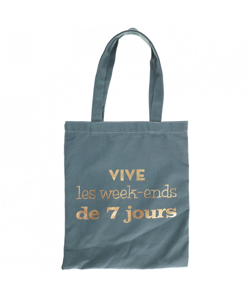 Tote bag retraite sauge