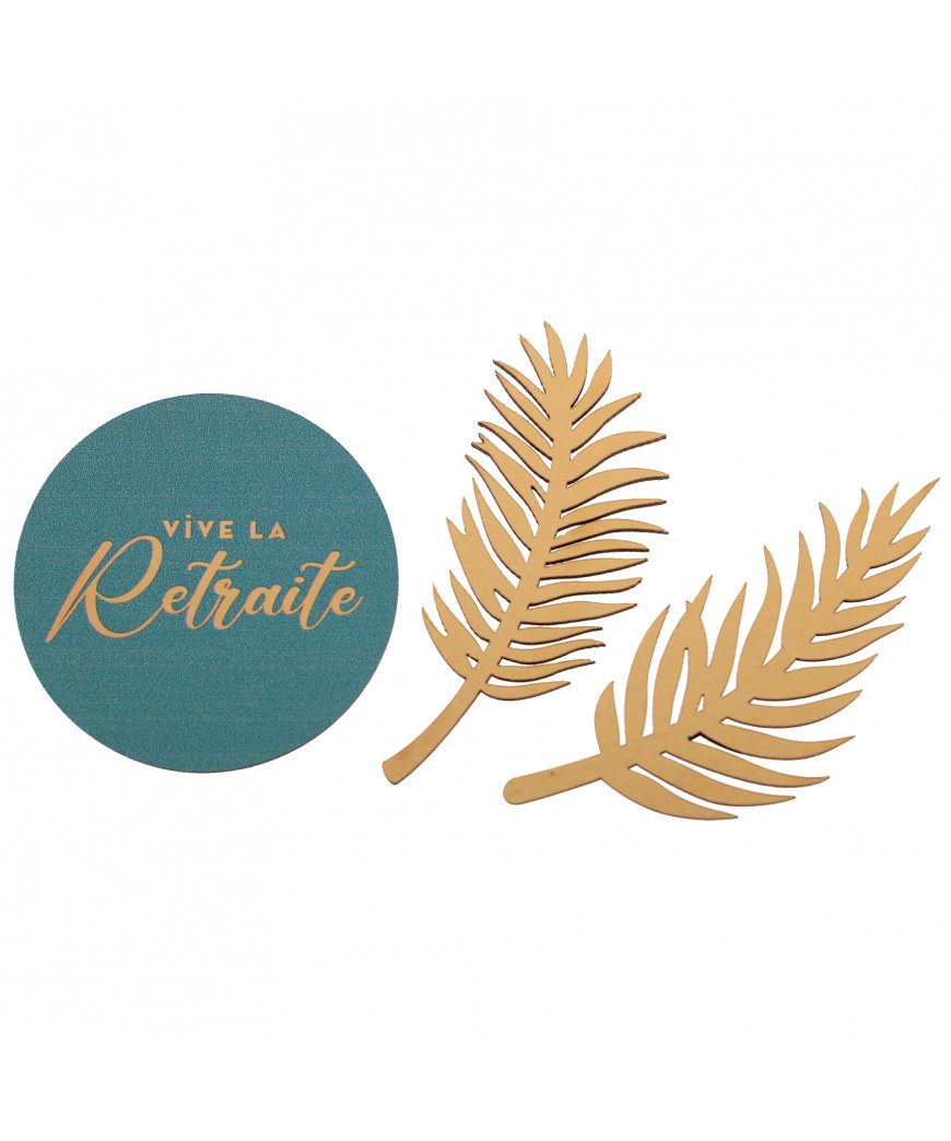 Deco à parsemer retraite sauge x25
