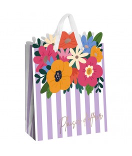 Pochette cadeau plaisir d offrir fleurs gm