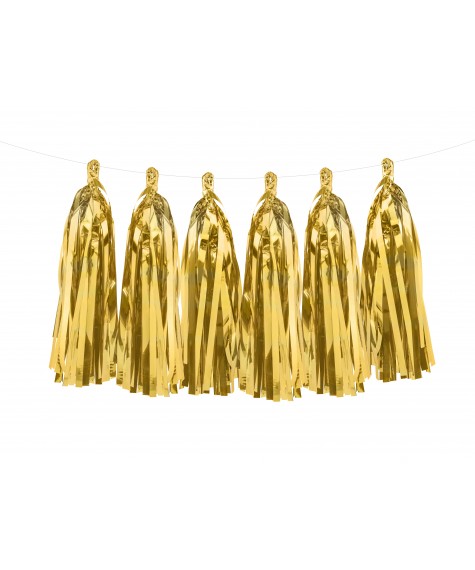 Guirlande tassel or