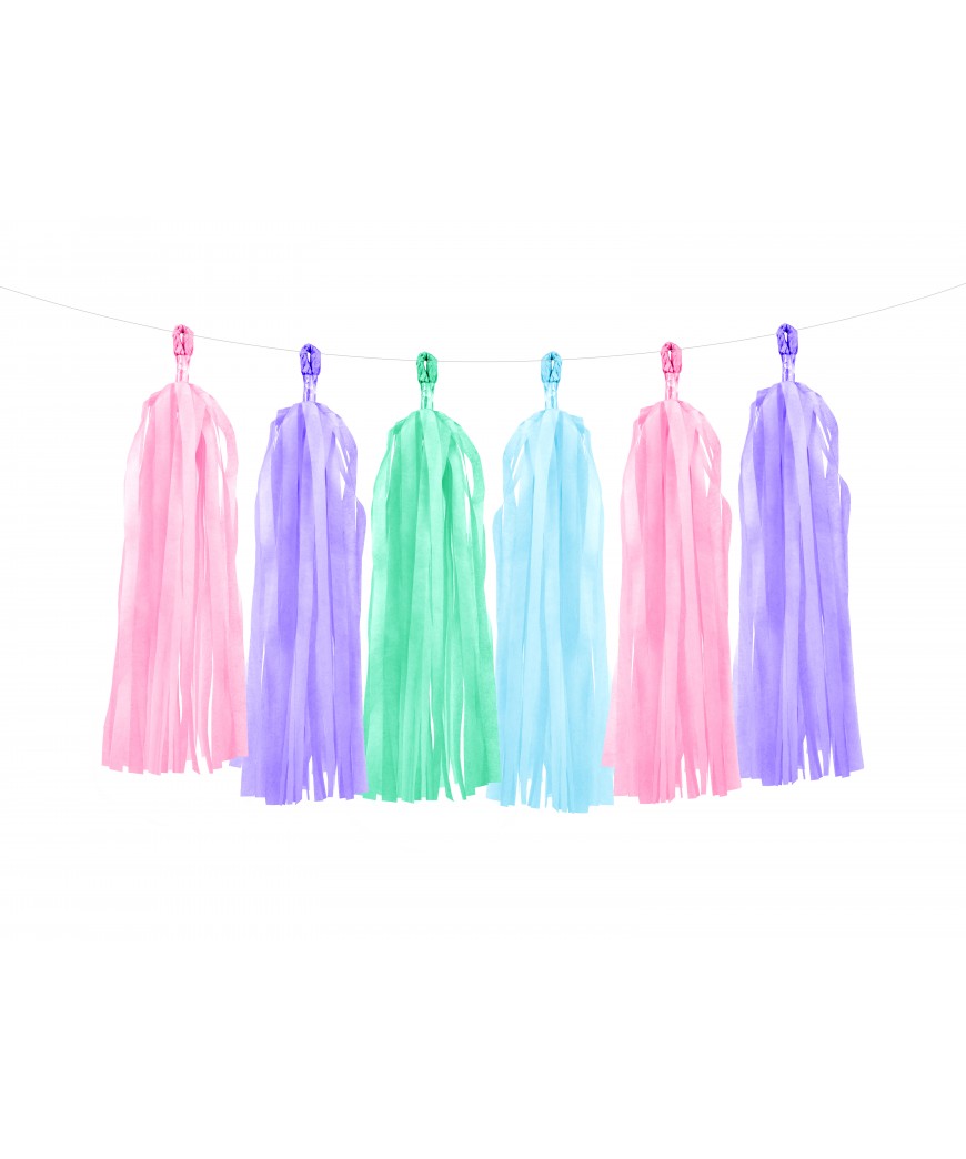 Guirlande tassel multi