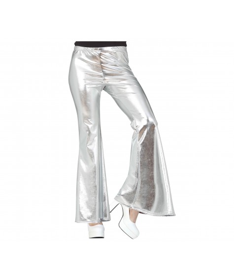 Pantalon patte d'Eph argent l