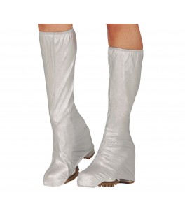 Couvre bottes argentes 45 cm