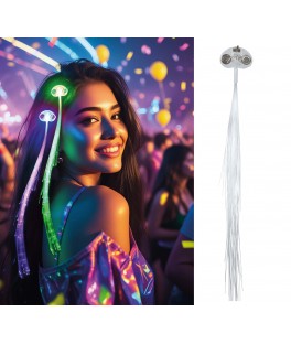 Mèches neon 30 cm (en Fibre optique)