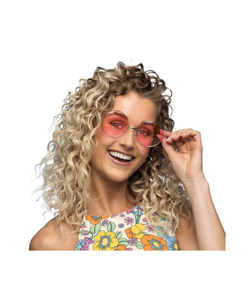 Lunettes Hippie Xl roses