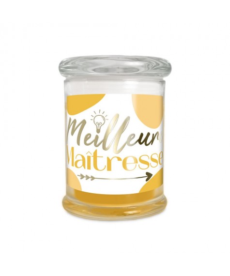 Bougie verre vanille meilleure maitresse