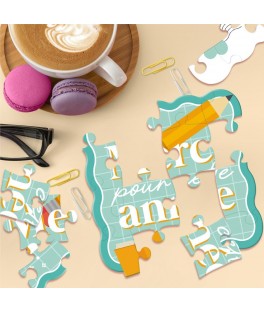 Puzzle affectif merci pour cette annee