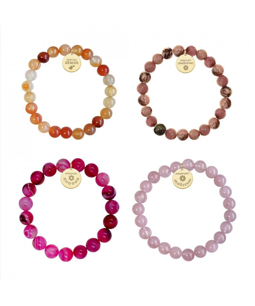 Bracelet medaillon maitresse