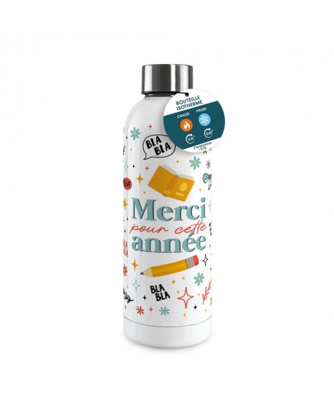 Gourde isotherme large merci