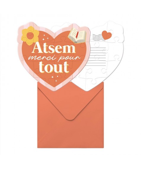 Puzzle affectif ATSEM merci pour tout