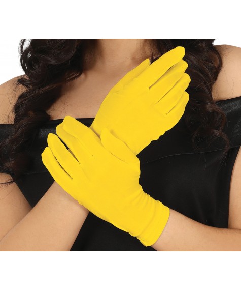 Gants jaune 20 cm
