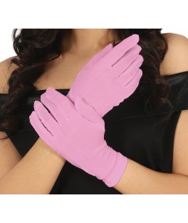 Gants rose 20 cm