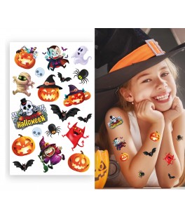 Tatouages colores enfants