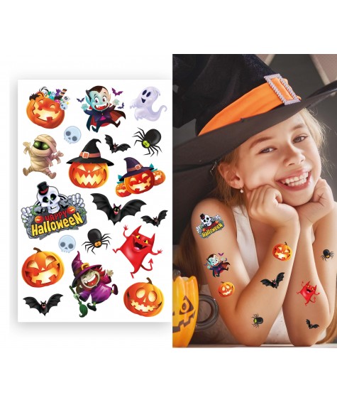 Tatouages colores enfants