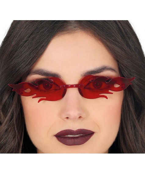 Lunettes flamme