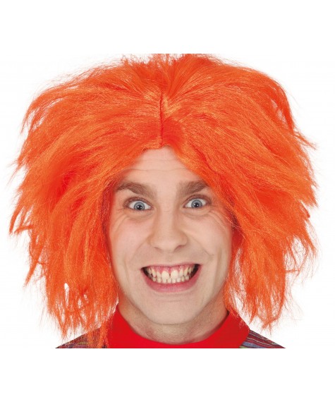 Perruque orange