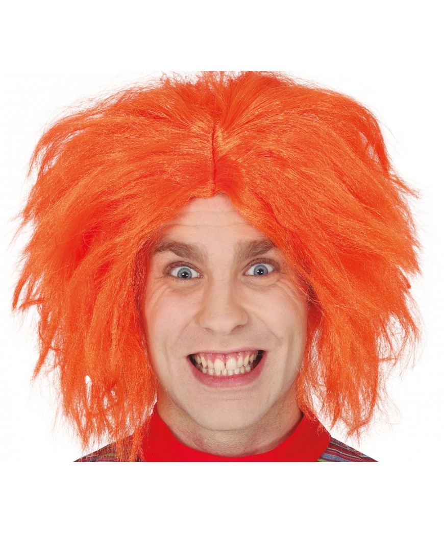 Perruque orange
