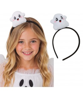 Serre-tête peluche fantome