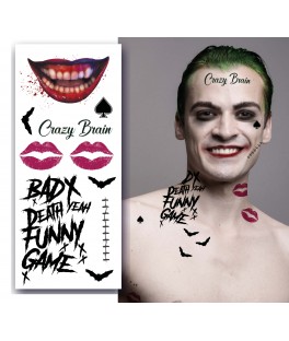 Tatouages mr.smile 30x14cm