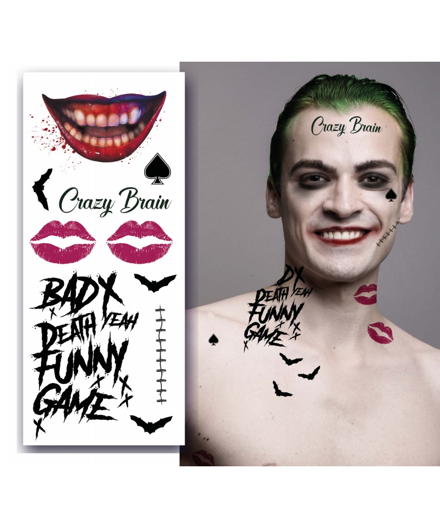 Tatouages mr.smile 30x14cm