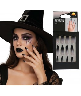 Ongles  longs gothiques x12