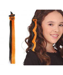 Mèche citrouille 40 cms noire
