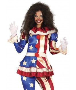 Costume clown patriote