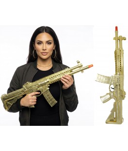 Fusil russe  or metal 58 cm