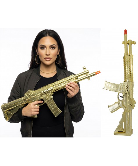 Fusil russe  or metal 58 cm