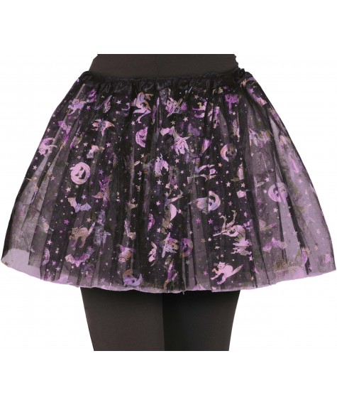 Tutu noir et lilas