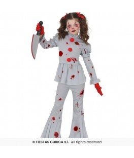 Costume clown diabolique Fille