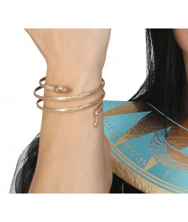 Bracelet serpent métal