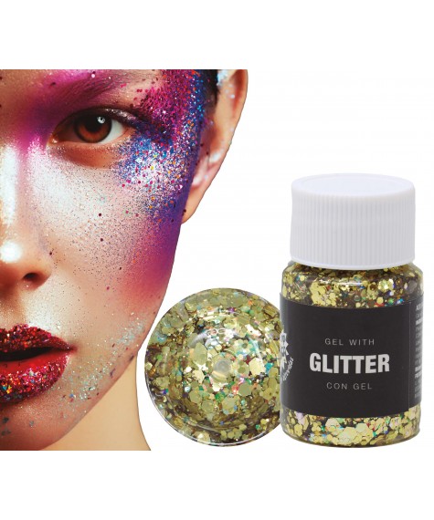 Gel or paillete