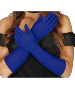 Gants 26 cm bleu