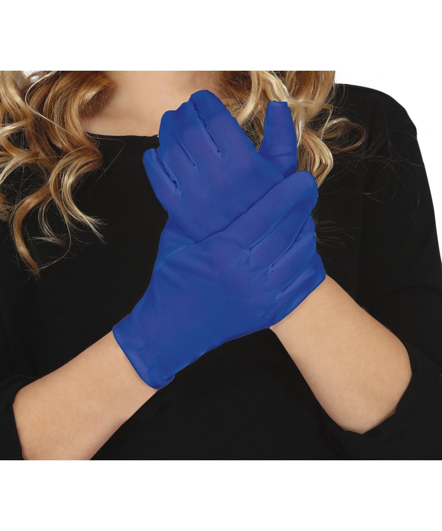Gants bleus enfants