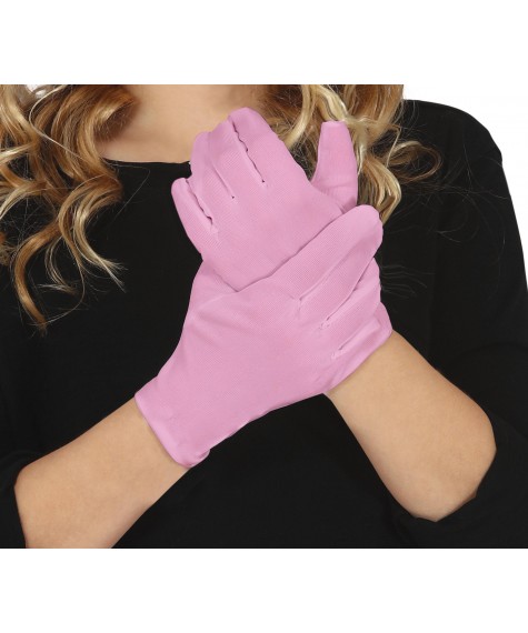 Gants roses enfants