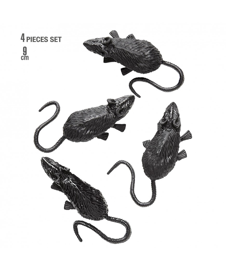4 souris 9 cms