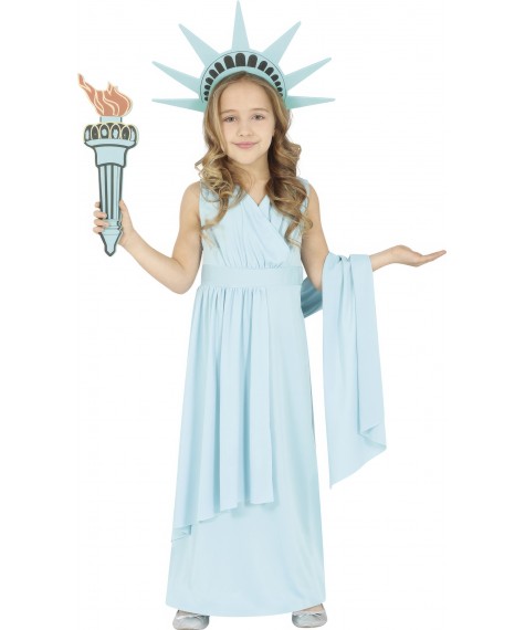 Costume Statue de la Liberté enfant