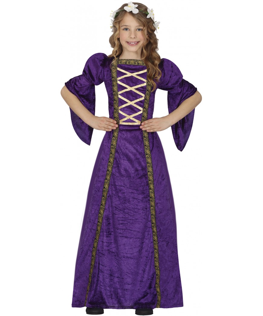 Costume Purple Lady enfant