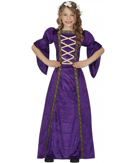 Costume Purple Lady enfant