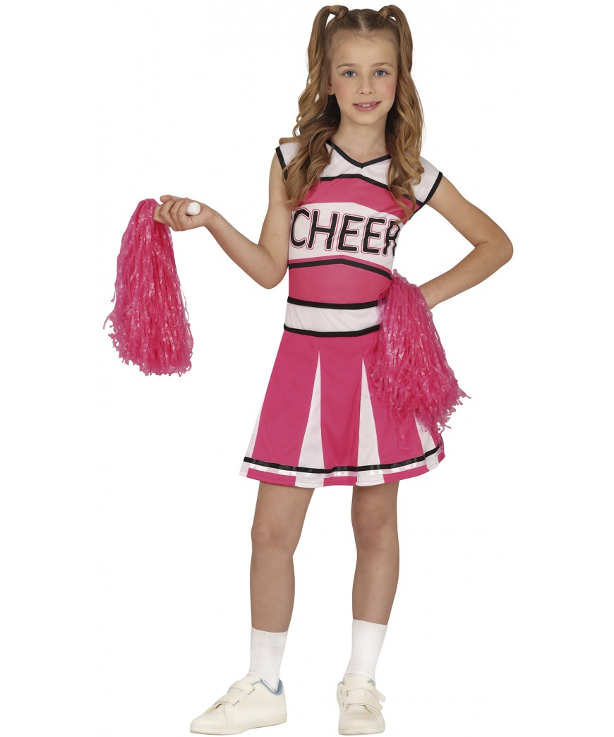 Costume Pom pom girl rose