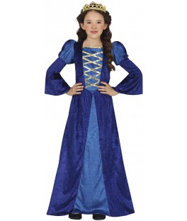 Costume Medieval blue Lady