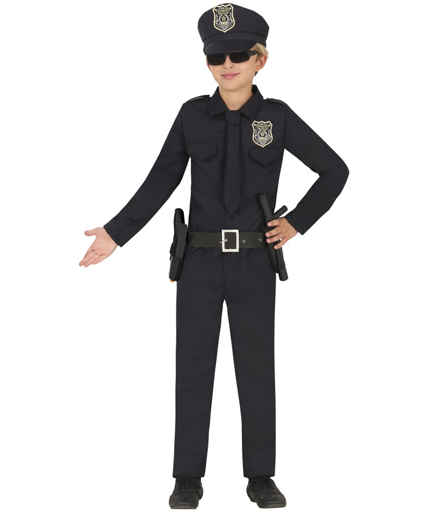 Costume Big city police enfant