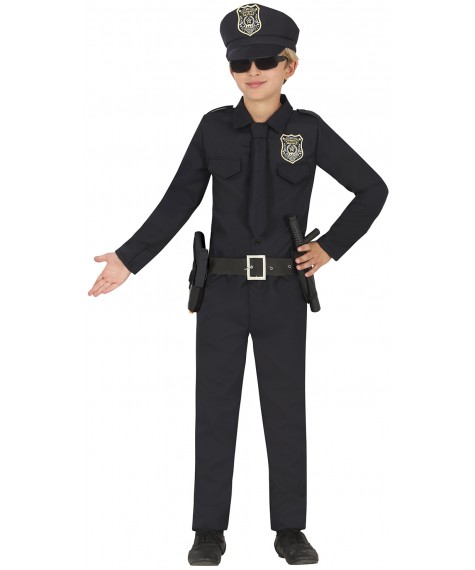 Costume Big city police enfant