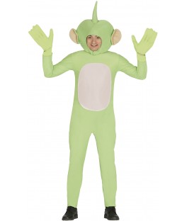 Costume Alien vert adulte taille