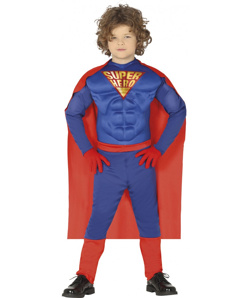 Costume Super heros avec muscles
