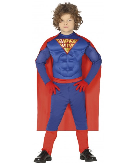 Costume Super heros avec muscles