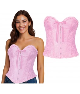 Costume Corset rose
