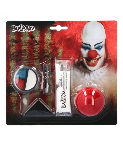 Kit de maquillage clown d'horreur