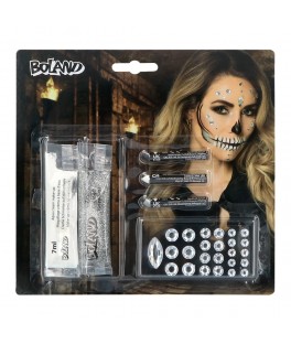 Kit de maquillage crane Jour des morts